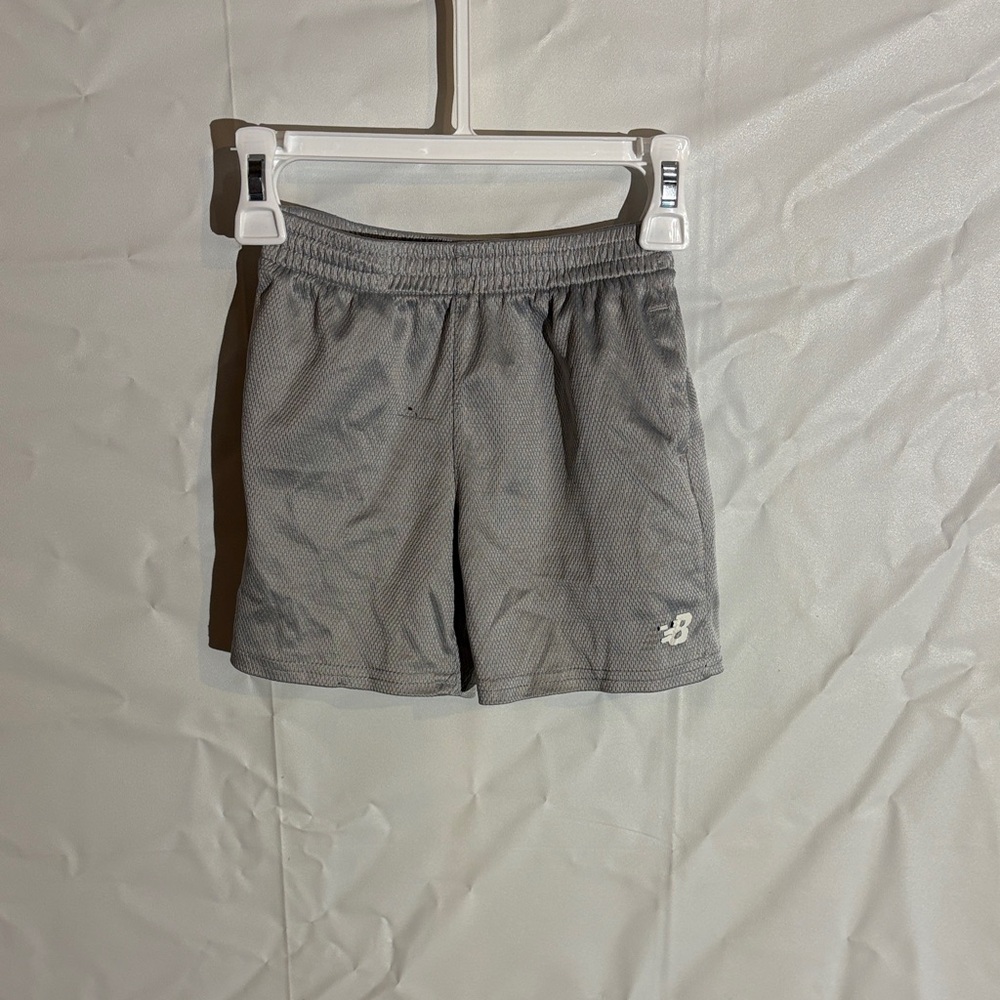 New Balance Kids Gray Athletic Shorts